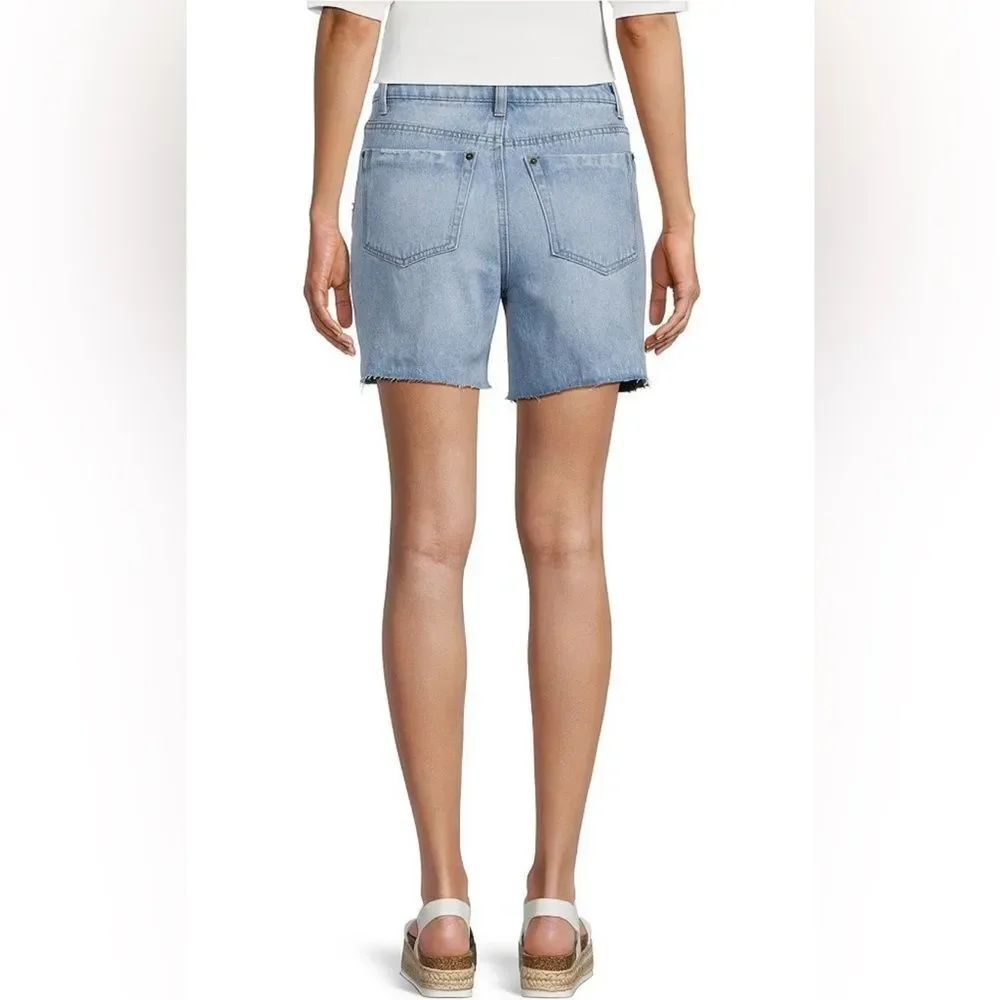 A loves A Brand Juniors Denim Shorts Light Blue Wash Size 26 New w Tags